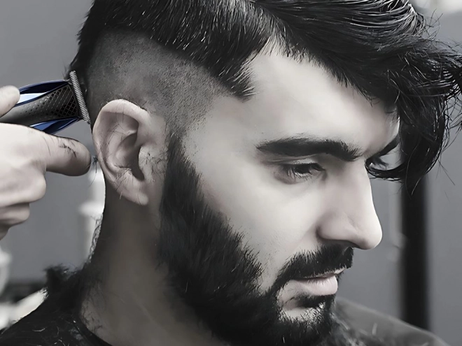 Professzionális vezeték nélküli hajvágó USB-C csatlakozóval