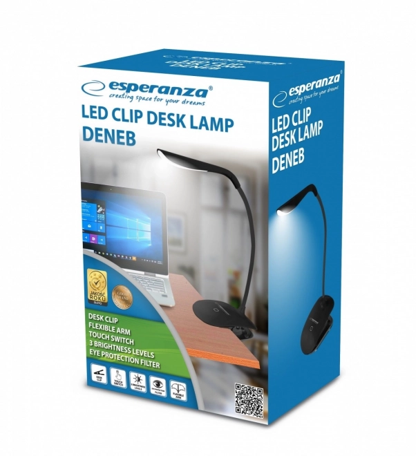 Led íróasztali lámpa Deneb fekete