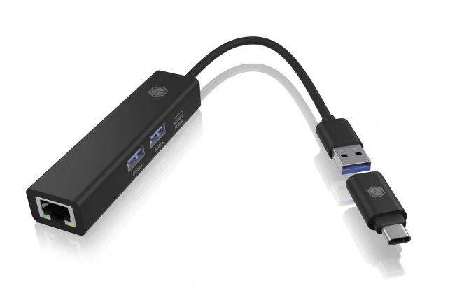 4 az 1-ben USB-C és LAN csatlakozó HUB