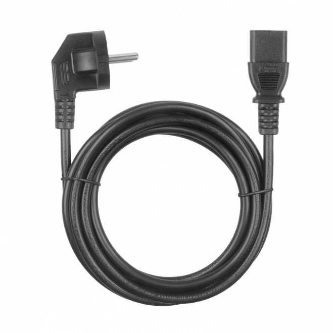 Tápkábel 3 méteres IEC C13 VDE tanúsítvánnyal
