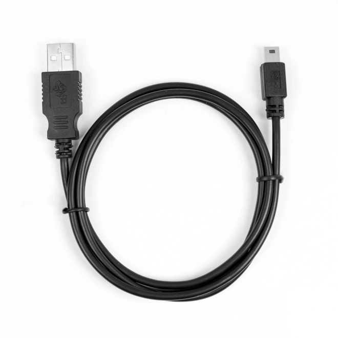 USB-Mini USB kábel 1m, fekete