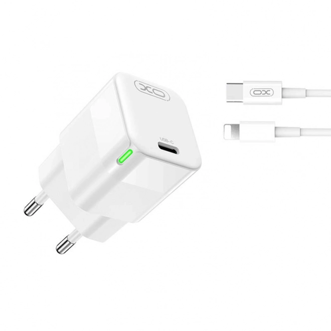 Usb-c falitöltő 30W lightning kábellel