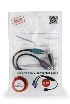 PS/2 USB adapter egér és billentyűzet csatlakoztatásához