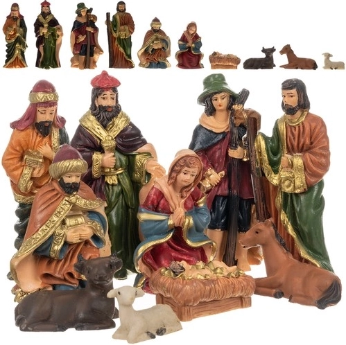 Betlehem figurák – 10 darabos készlet