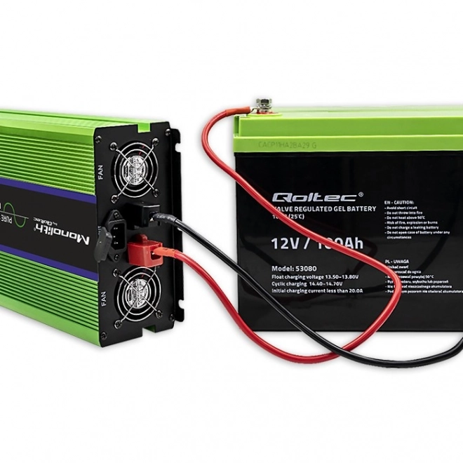 Qoltec hordozható energia átalakító