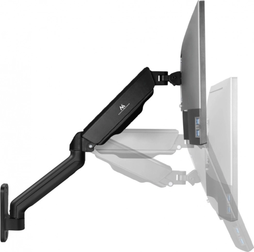 Hosszú dupla kar, amely helyet takarít meg