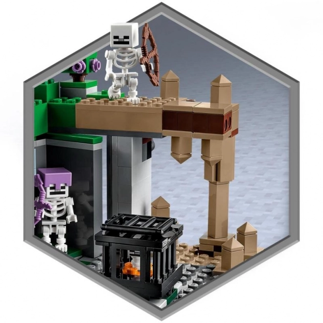 Lego Minecraft - A csontváz barlangja