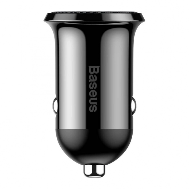 Baseus Grain Pro autós töltő 2x USB 4,8A (fekete)