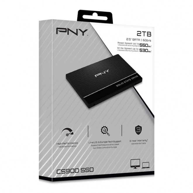 2TB SSD meghajtó