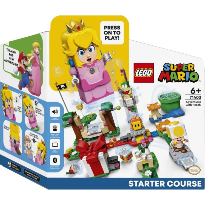 Interaktív LEGO Peach figura
