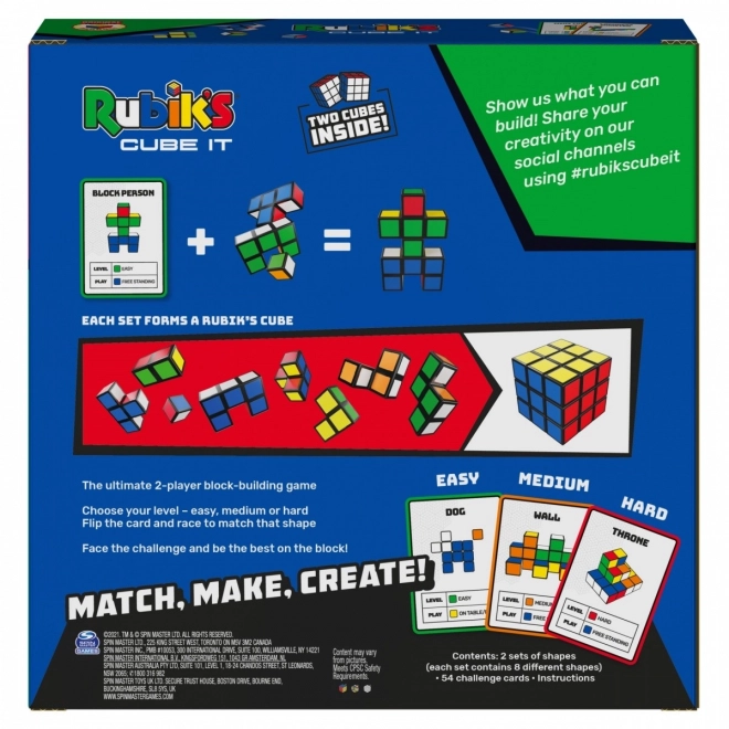 Rubik's logikai 3D játék Cube It