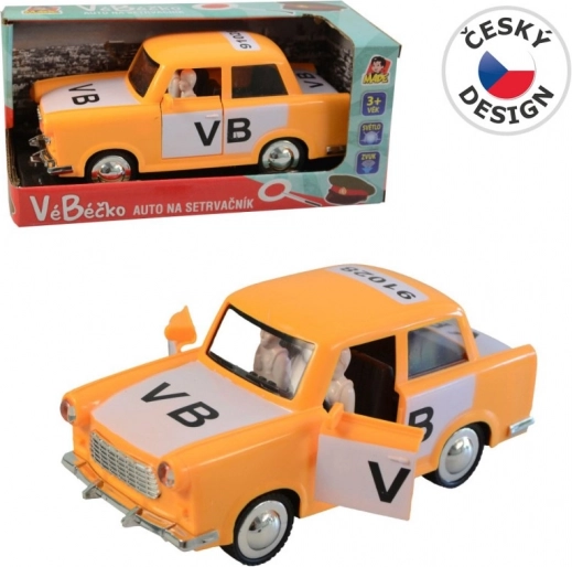 Retro autó VB lendkerekes 17 cm
