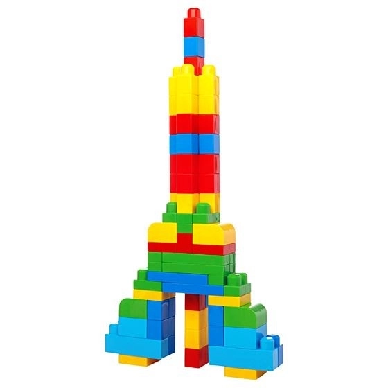 Mega Bloks First Builders építőkockák készlet fiúk számára (60 darab)