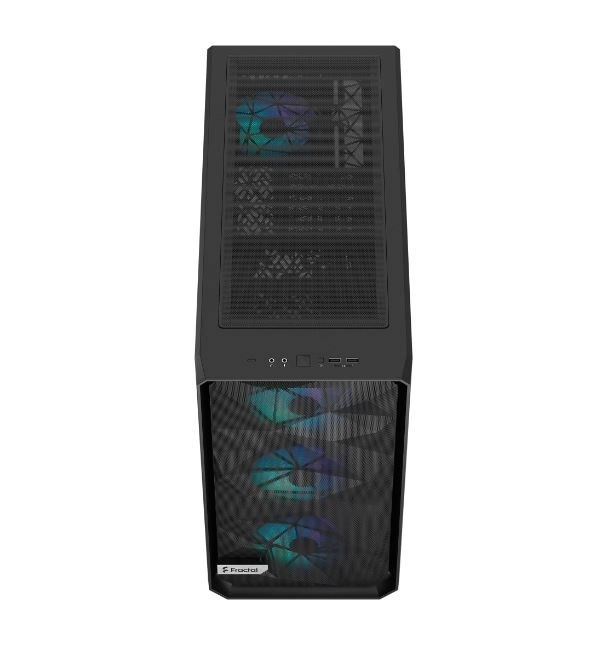 Meshify 2 RGB fekete üveg ház