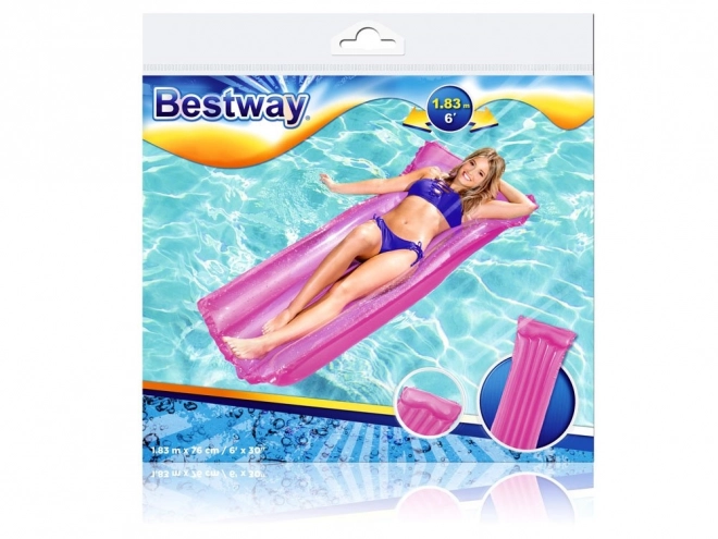 Bestway felfújható strandmatrac 183 x 76 cm – rózsaszín