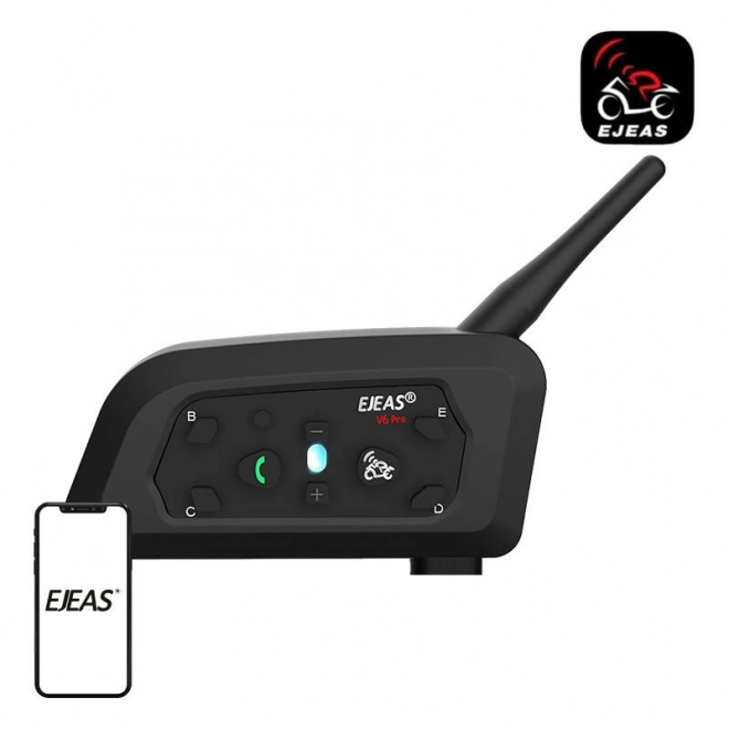 Motorkerékpár Interkom Ejeas V6 Pro Plus