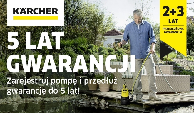 Kärcher merülőszivattyú szennyezett vízre