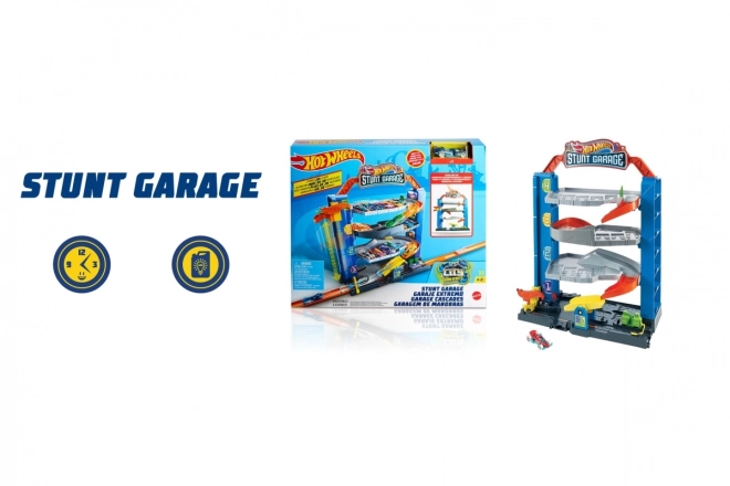 Hot Wheels City hordozható garázs