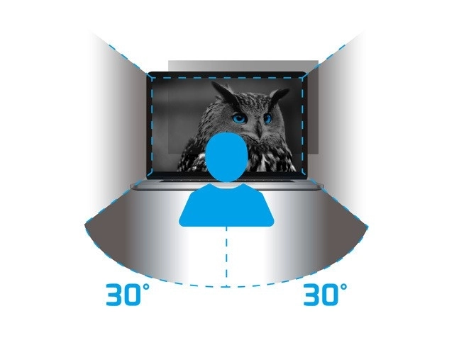 DPA kovácsoló Natec Owl 13.3" monitorszűrő