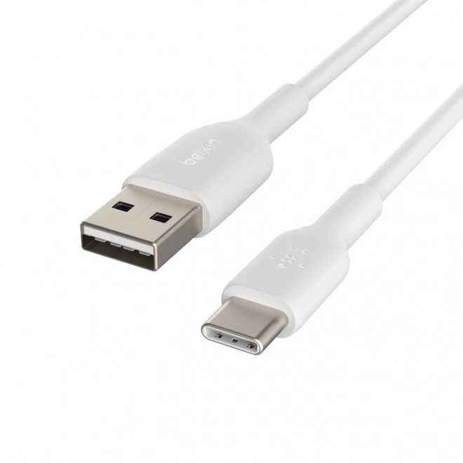 Pvc usb-c kábel usb-a 15 cm fehér