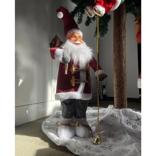 Karácsonyi Mikulás figura 45cm