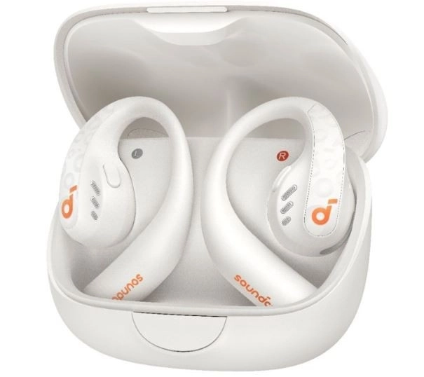 Hangszigetelő fejhallgató - Soundcore AeroFit Pro fehér
