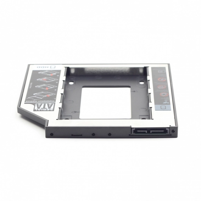 Adapter HDD ramka 5,25"-ről 2,5"-re Slim