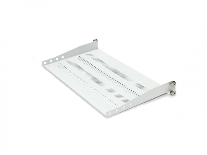 Polc rack szekrényhez 1U 19" szürke