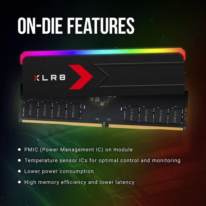 XLR8 Gaming EPIC-X RGB DDR5 32GB memória 6000MHz
