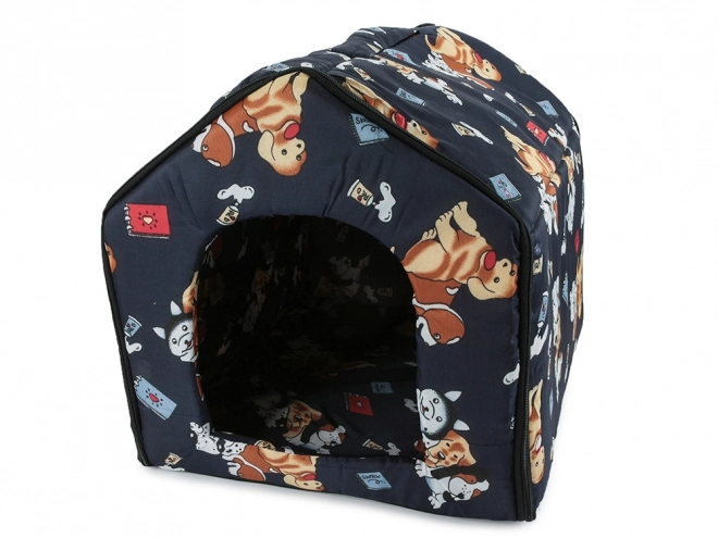 Textil kutyaház és macskaház XL