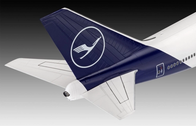 Boeing 747-8 Lufthansa műanyag modell készlet