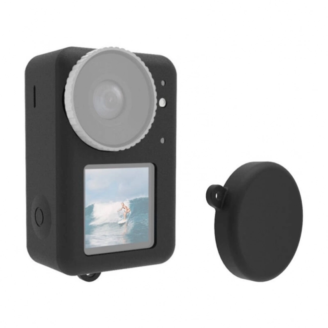 Sokoldalú fekete kamera tok az DJI Osmo Action modelljeihez