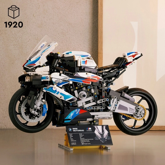 Lego technic bmw m 1000 rr motorkerékpár modell