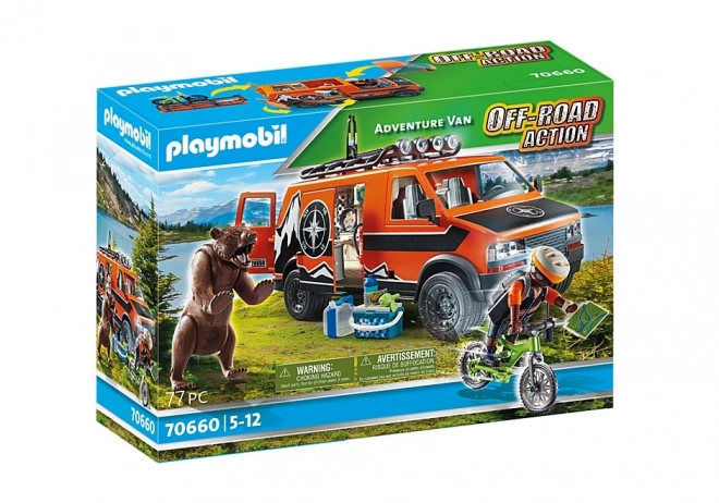 Playmobil Off-Road Akció Expedíciós Furgon Készlet
