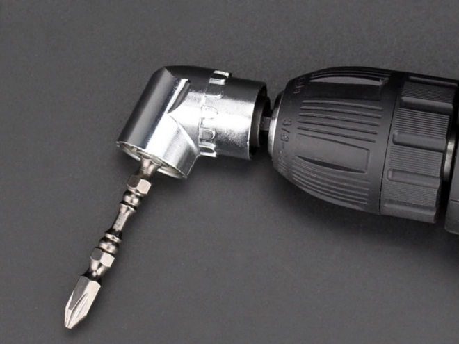 Szögfúró bit adapter hex tartóval