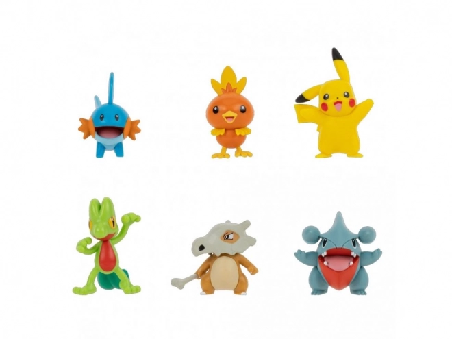 Pokémon figurakészlet 6 darab