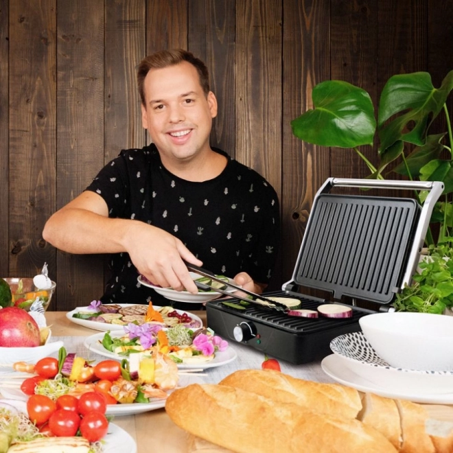 Elektromos összecsukható kontakt grill Eldom