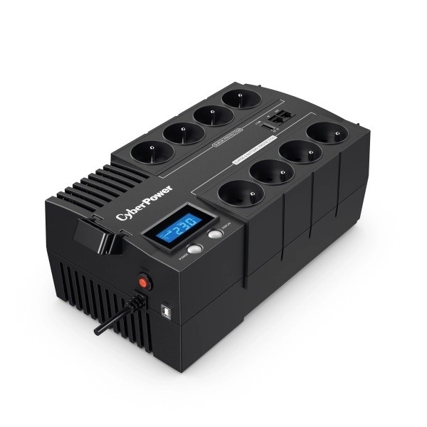 CyberPower tartalék áramellátás UPS 700VA LCD kijelzővel