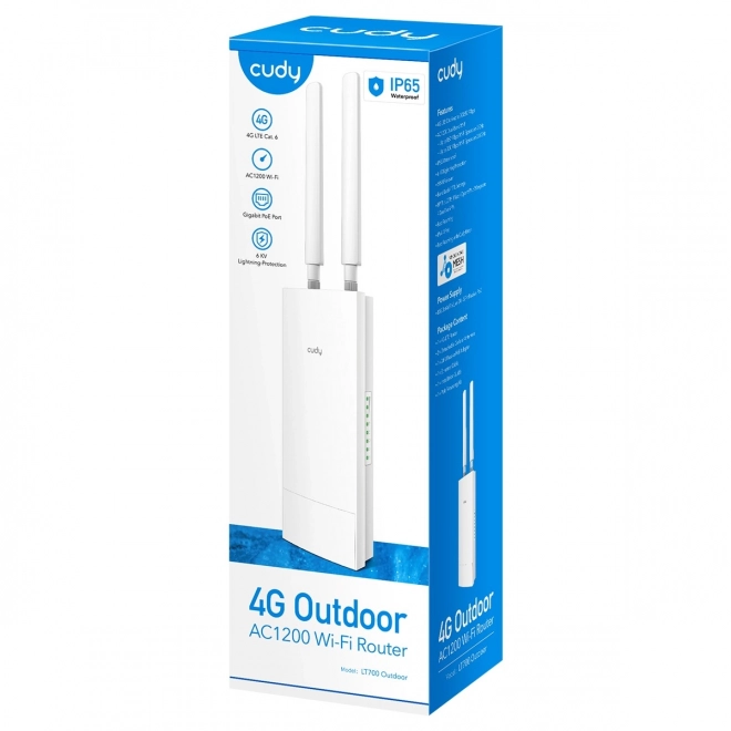 Kültéri LTE 4G SIM Router AC1200