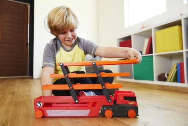 Mega Transporter Hot Wheels 50. évfordulója