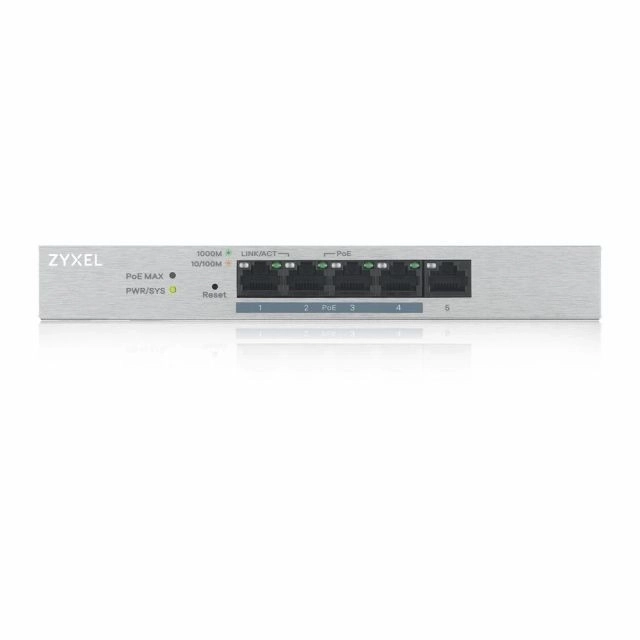ZyXEL okos kapcsoló 5xGigabit 4xPOE 60W