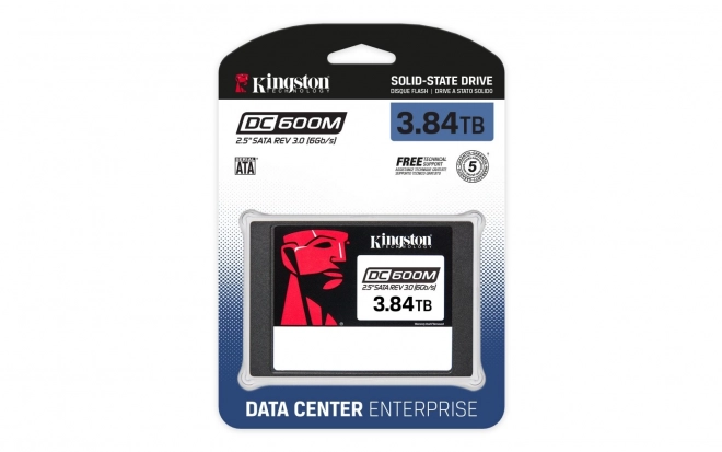 Kingston DC600M SSD meghajtó 3840GB