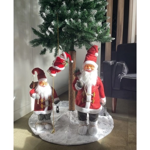 Karácsonyi Mikulás figura 45cm