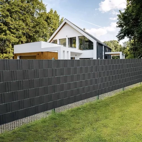 Kerti kerítésszalag 19cm x 35m, antracit