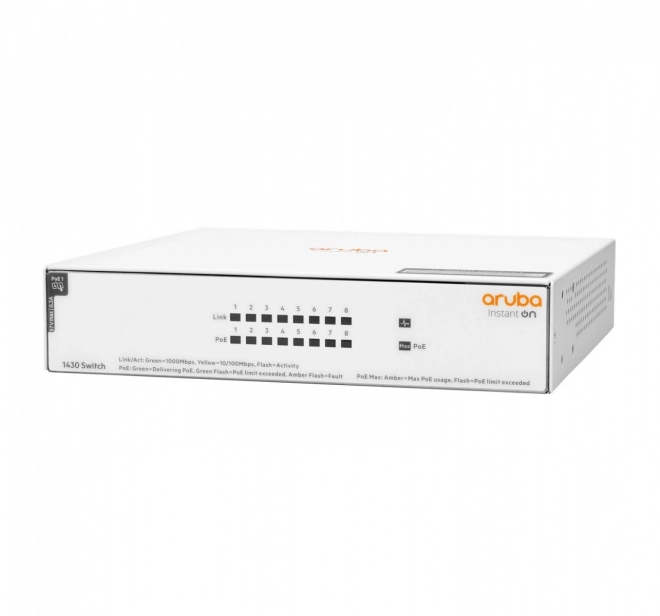 Aruba Instant On 8 Portos PoE Switch