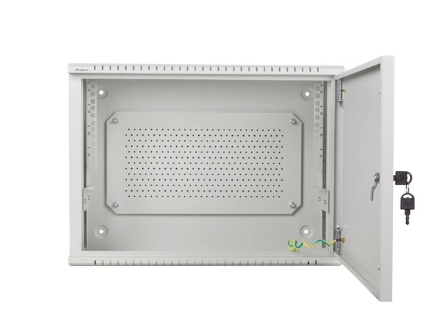 Niskoprofilú Rack Szerverszekrény 19" 4U+3U Szürke