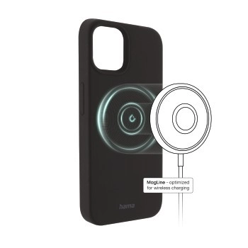 Hama fekete tok iPhone 14 Plus-hoz