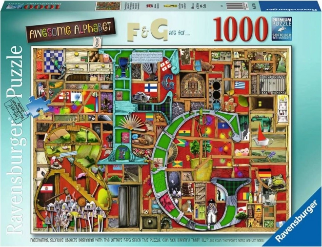 Niesamowity ábécé Ravensburger puzzle 1000 darab