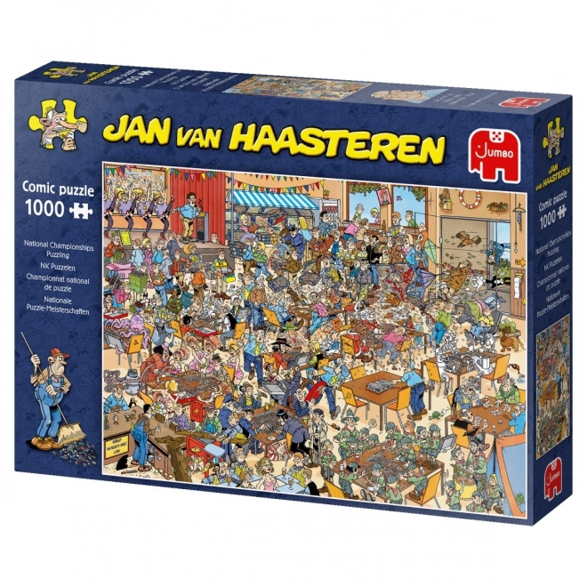 Jan Van Haasteren nemzeti puzzle bajnokság 1000 darabos kirakó