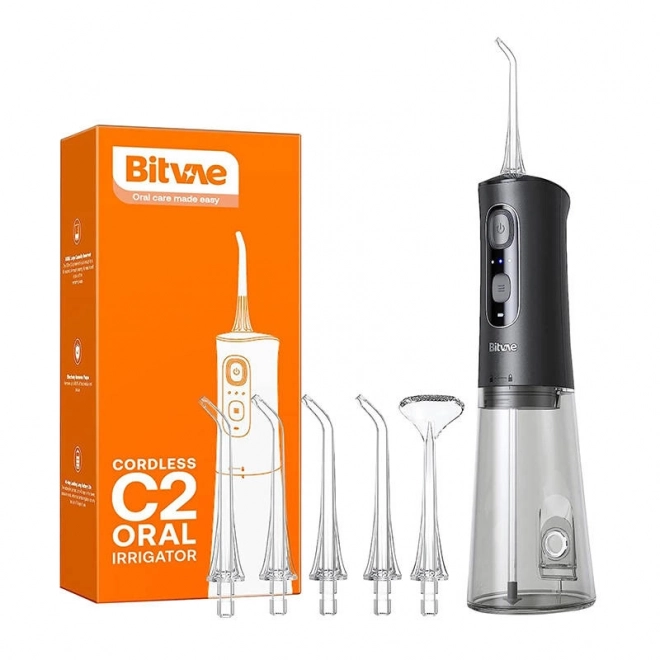 Bitvae c2 fogászati öblítő készlet fúvókákkal (fekete)